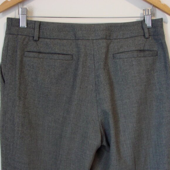 Ted Baker London Dark Gray Virgin Wool Dress Pants Trousers Size 8 - Picture 10 of 15